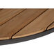 Rimini 47 X 16.25 inch Brown / Grey Outdoor Coffee Table